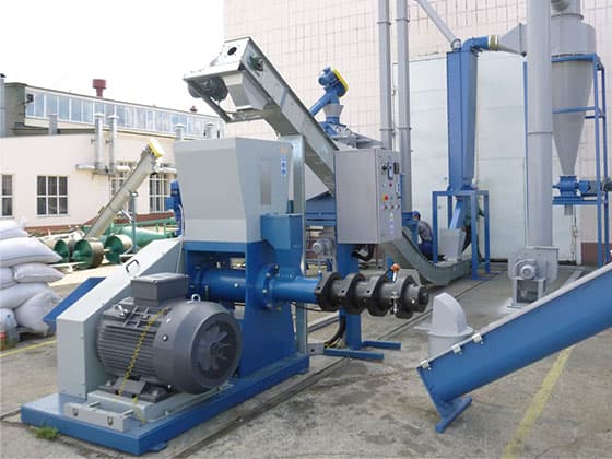 soybean processing line