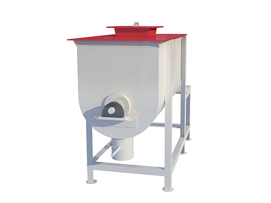 horizontal or vertical feed mixer