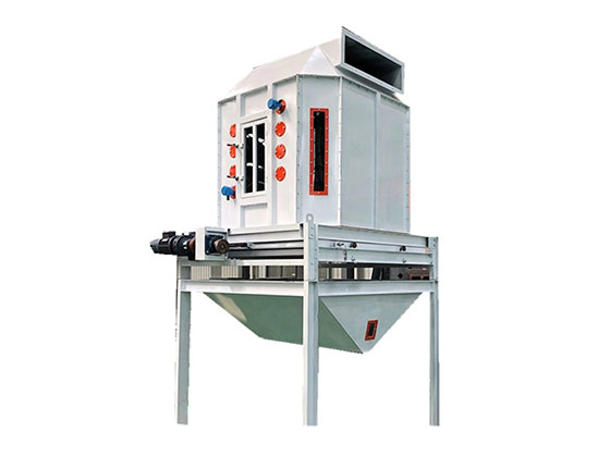 Feed Pellet Cooler with Counterflow Principe